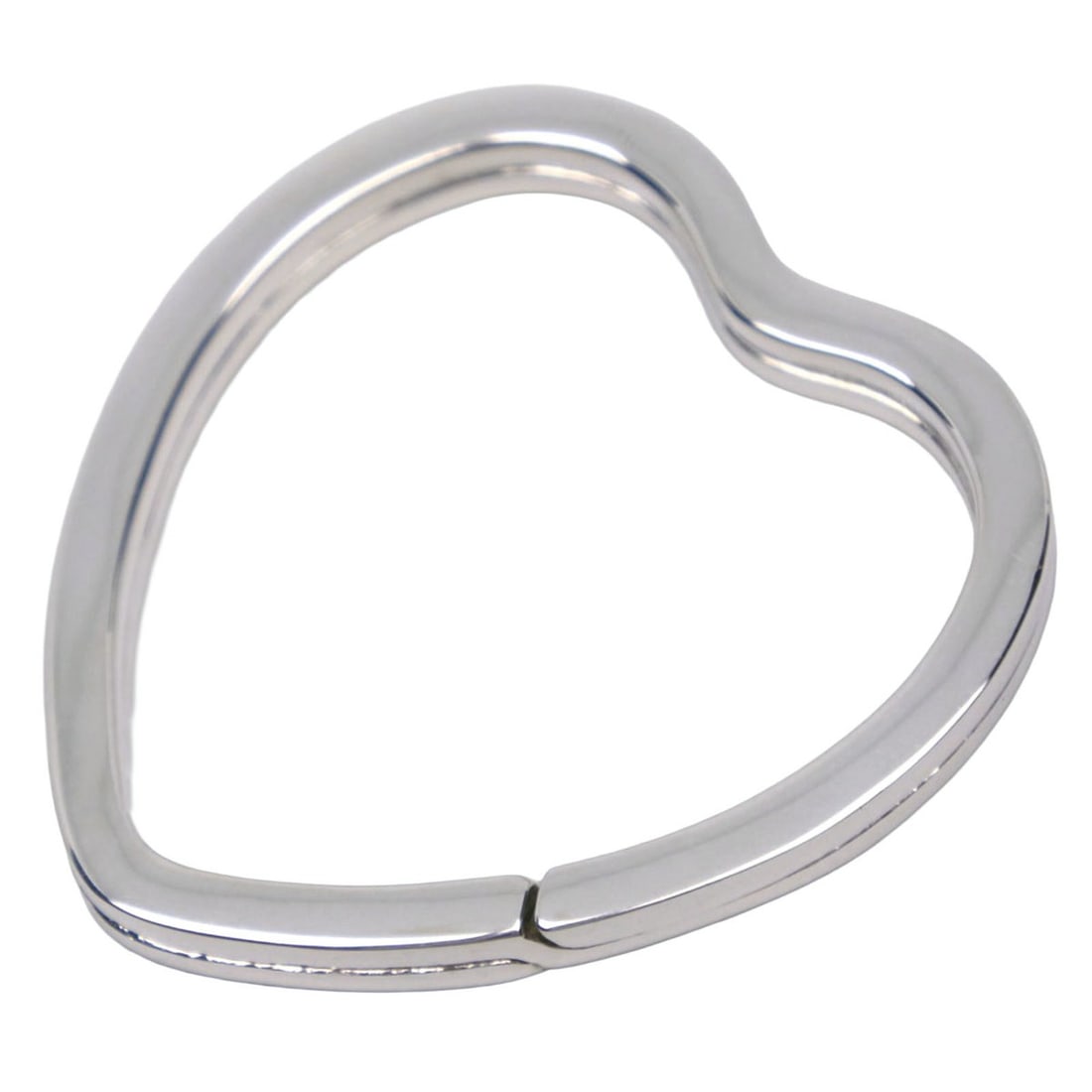 Tiffany & Co. Heart Keychain, Sterling Silver 925, Unisex: --- Catalog ---Category: SizeSize (HxWxD): 3.4cm x 3.3cm x 3.00mm / 1.33'' x 1.29'' x 0.11''Category: DesignType: KeyringGender: Women,MenMaterial: Silver 925Category: GeneralBrand: Tiffany--- Item Li