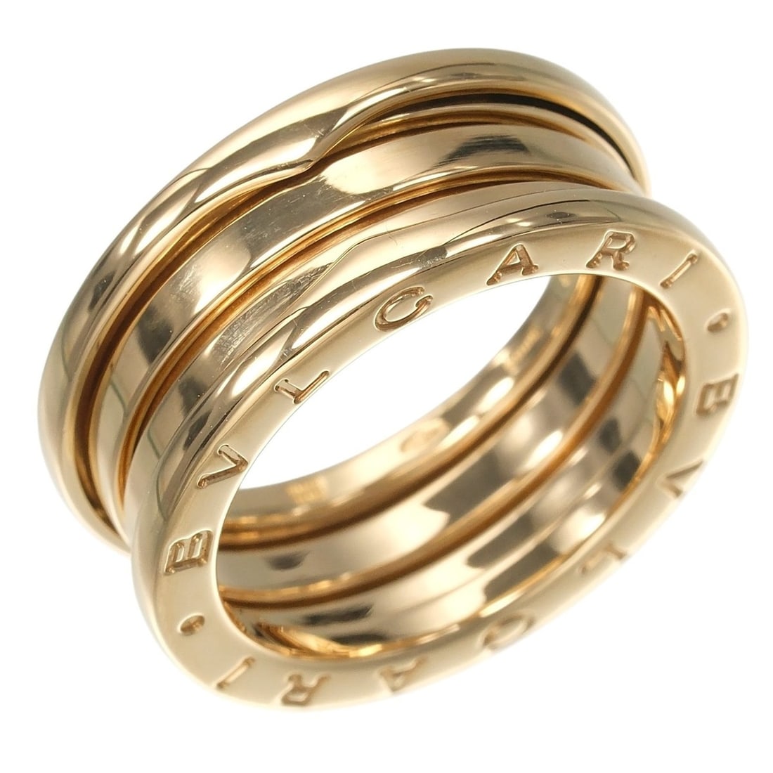 Bvlgari Bulgari B.zero1 3-band ring, size 13, 18K yellow gold, approximately 9.25g.: --- Catalog ---Category: SizeUS Size: 7Brand Size: 54Category: DesignType: Band ringGender: WomenMaterial: Yellow gold (18K)Category: GeneralBrand: Bvlgari--- Item List ---Section: ConditionRanking: R
