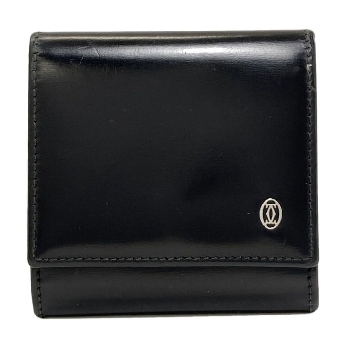 Cartier Pasha de Coin Case Leather Women's CARTIER: --- Catalog ---Category: SizeSize (HxWxD): 8cm x 8cm x 1.5cm / 3.14'' x 3.14'' x 0.59''Category: DesignType: Coin purse/coin caseColor: BlackGender: WomenMaterial: Leather Category: GeneralBrand: Cart
