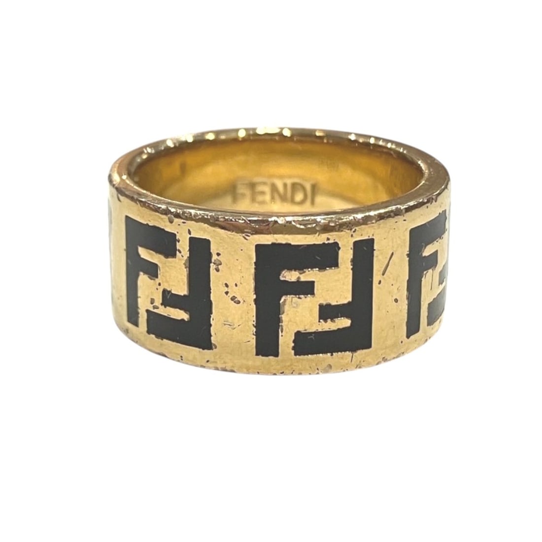 Fendi ring, accessory, 1 piece, total weight 8.6g, metal 1G1825 (1 of 16)