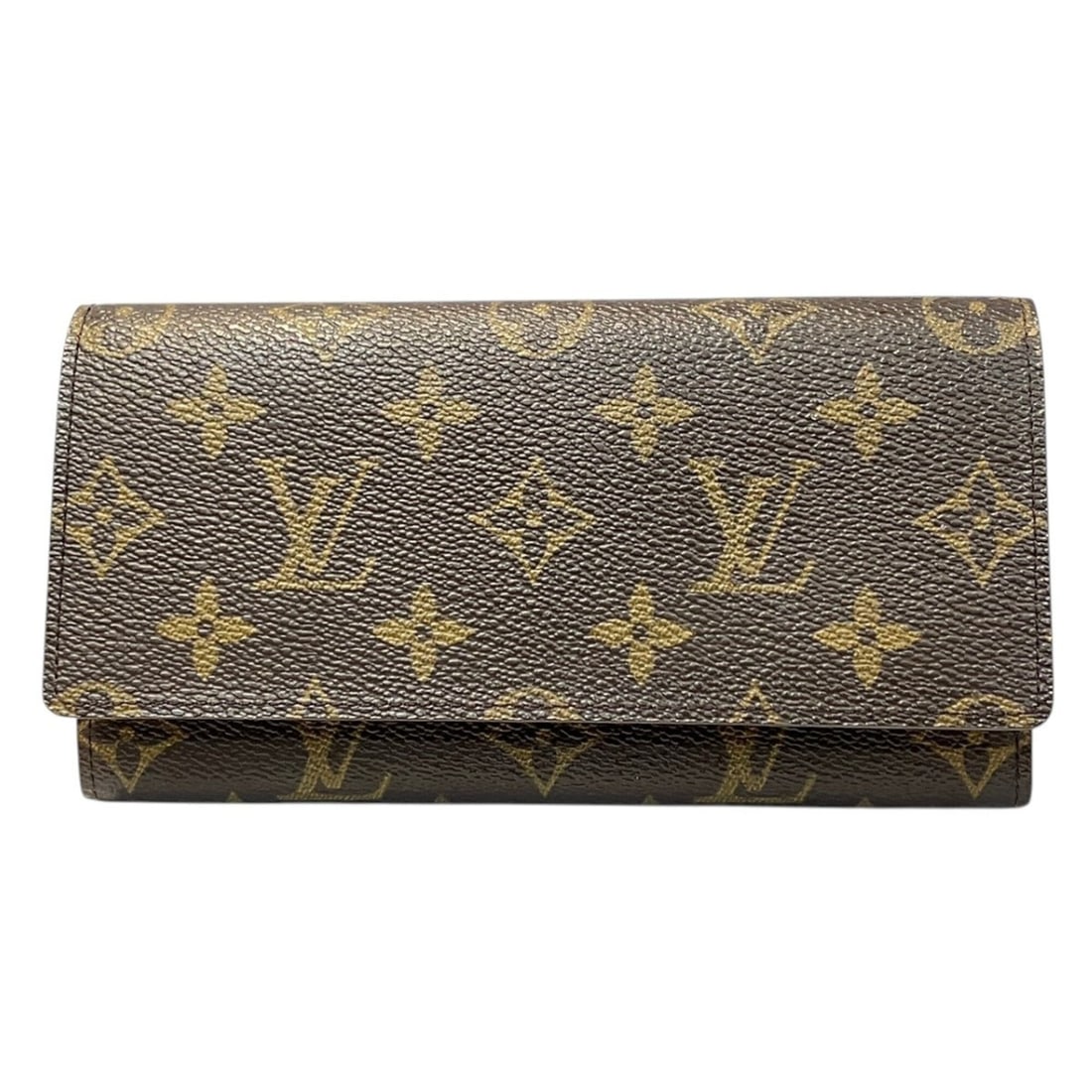 Louis Vuitton Portefeuille 3 Cartes Credit Wallet, Monogram Canvas, M61818: --- Catalog ---Category: SizeSize (HxWxD): 9.5cm x 18cm x 1.5cm / 3.74'' x 7.08'' x 0.59''Category: DesignColor: BrownGender: WomenMaterial: Monogram Category: GeneralMPN: M61818Brand: Louis Vuitton--