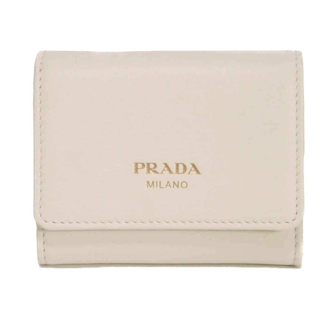 Prada PRADA Tri-fold Wallet, Soft Grain Compact Calfskin Trifold RFID Logo Bianco 1MH043 2CYS F0009: --- Catalog ---Category: SizeSize (HxWxD): 8.2cm x 10.2cm x 2.5cm / 3.22'' x 4.01'' x 0.98''Category: DesignType: Wallet (tri-fold)Color: WhiteGender: Men,WomenCategory: GeneralMPN: 1MH043 2CYS F0009B
