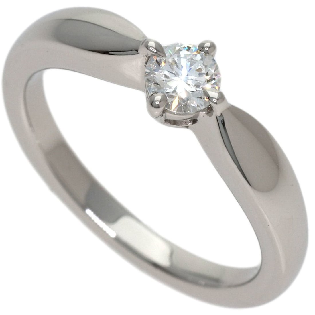 BVLGARI Dedicata a Venezia Diamond Ring, Platinum PT950, Women's.: --- Catalog ---Category: SizeJP Size: 5US Size: 3.5Category: DesignType: Band ringGender: WomenMaterial: Platinum 950Category: GeneralBrand: Bvlgari--- Item List ---Section: ConditionRanking: Rank A U