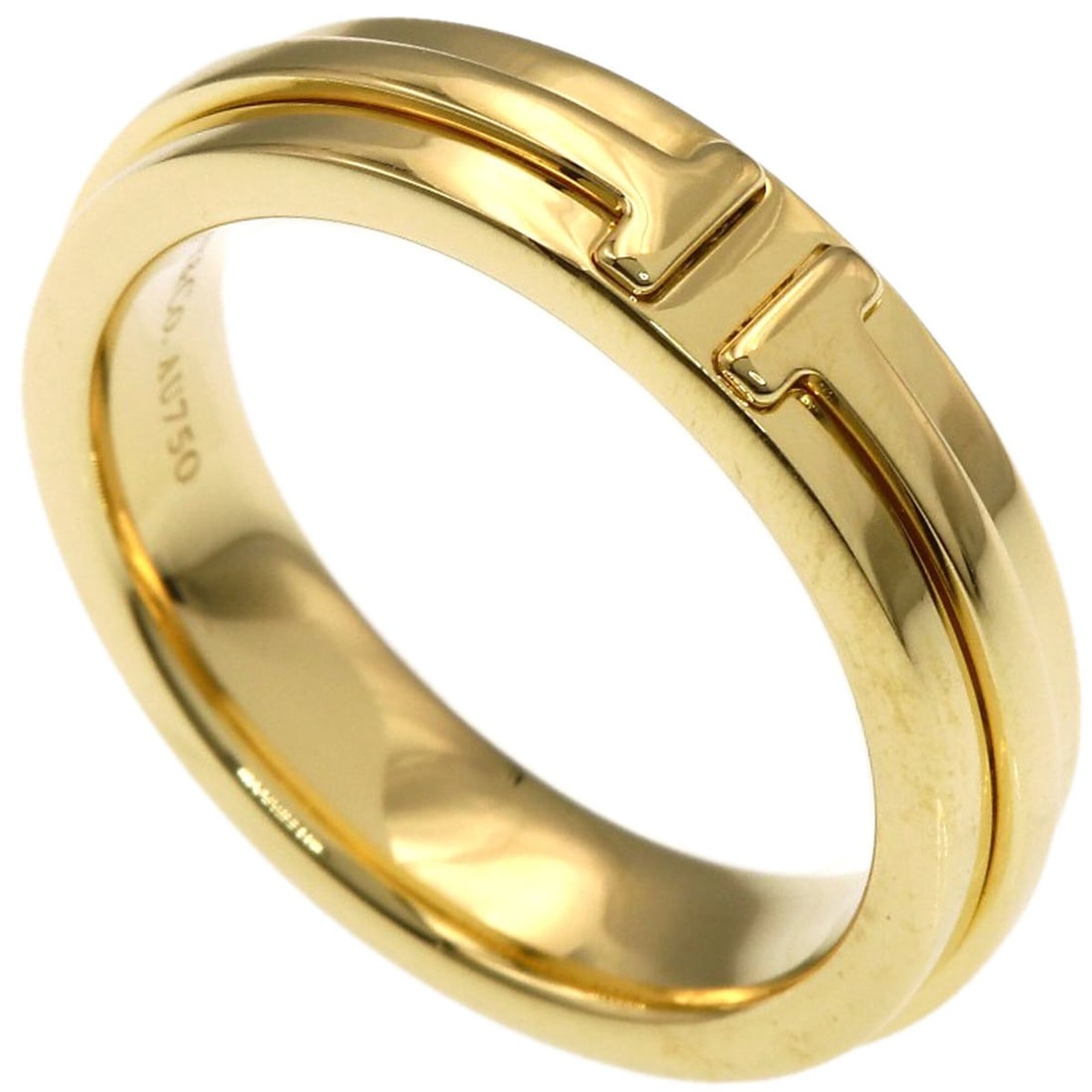 Tiffany & Co. T Narrow Ring, 18K Yellow Gold, Women's.: --- Catalog ---Category: SizeJP Size: 10US Size: 5.5Category: DesignType: Band ringGender: WomenMaterial: Yellow gold (18K)Category: GeneralBrand: Tiffany--- Item List ---Section: ConditionRanking: Ra