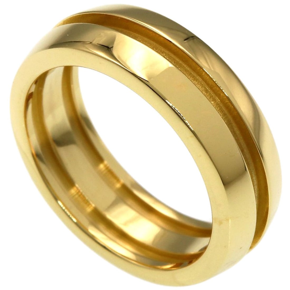 Tiffany Grooved Ring, 18K Yellow Gold, Women's, TIFFANY&Co.: --- Catalog ---Category: SizeJP Size: 10US Size: 5.5Category: DesignType: Band ringGender: WomenMaterial: Yellow gold (18K)Category: GeneralBrand: Tiffany--- Item List ---Section: ConditionRanking: Ra
