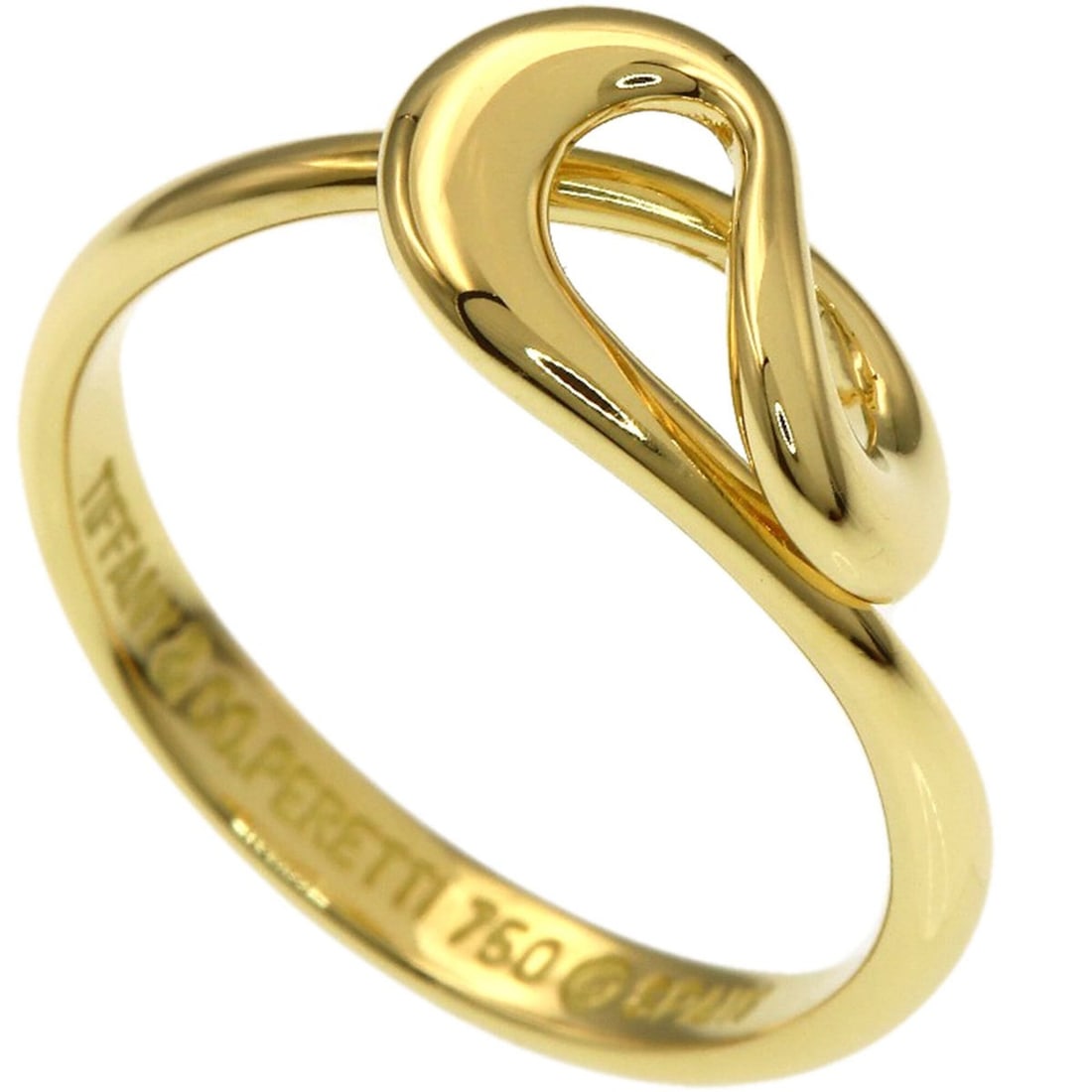 Tiffany & Co. Open Wave Ring, 18K Yellow Gold, Women's Ring.: --- Catalog ---Category: SizeJP Size: 9US Size: 5Category: DesignType: Band ringGender: WomenMaterial: Yellow gold (18K)Category: GeneralBrand: Tiffany--- Item List ---Section: ConditionRanking: Rank 