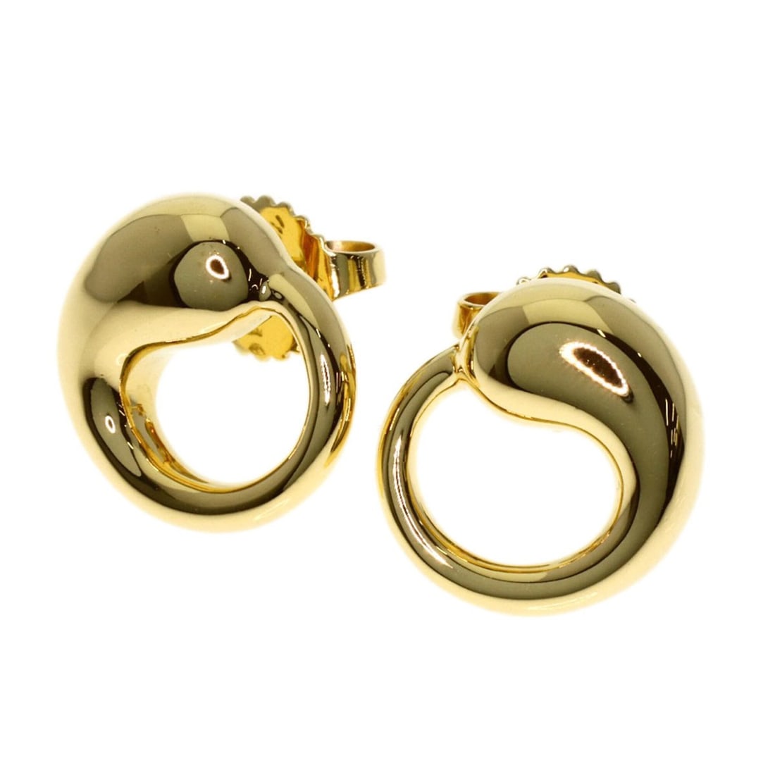 Tiffany & Co. Eternal Circle Earrings, 18K Yellow Gold, Women's.: --- Catalog ---Category: SizeSize (HxWxD): 11.60mm x 10.80mm x 3.90mm / 0.46'' x 0.43'' x 0.15''Category: DesignType: Stud earringsGender: WomenMaterial: Yellow gold (18K)Category: GeneralBrand: Tiffa