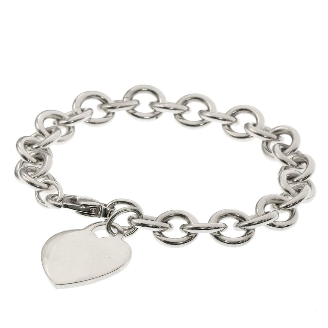 Tiffany & Co. Return to Heart Tag Bracelet, Silver, Women's.: --- Catalog ---Category: SizeLength: 17cm / 6.69''Category: DesignType: Charm braceletGender: WomenMaterial: SilverCategory: GeneralBrand: Tiffany--- Item List ---Section: ConditionRanking: Rank A Use