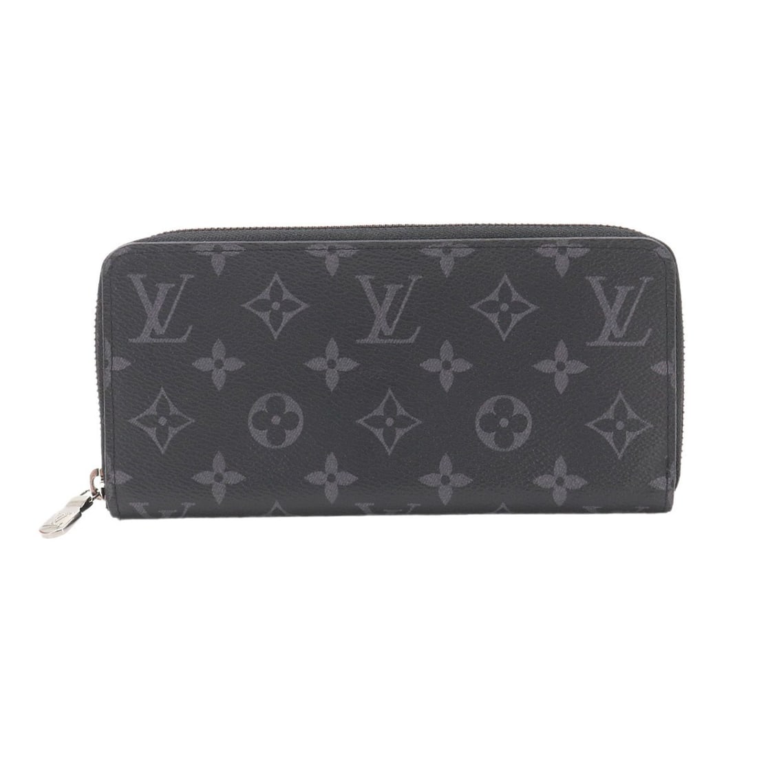 Louis Vuitton Monogram Eclipse Zippy Wallet Horizontal Long M11611 RFID Silver Hardware: --- Catalog ---Category: SizeWeight: 215g / 7.58oz.Size (HxWxD): 10cm x 20cm x 2cm / 3.93'' x 7.87'' x 0.78''Category: DesignType: Long wallet (bi-fold)Color: Monogram EclipseGender: MenMaterial: Mono