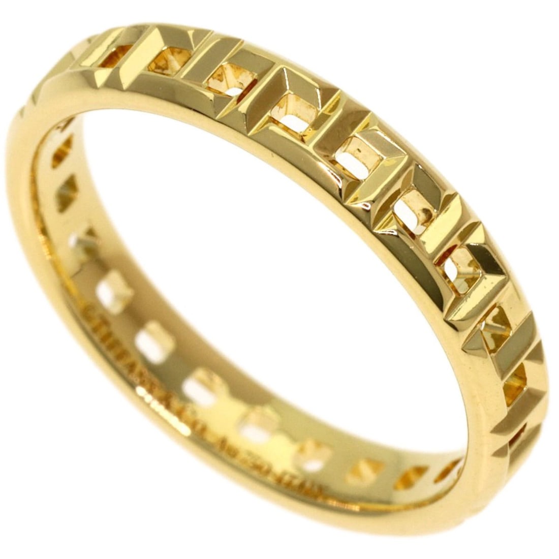 Tiffany & Co. T True Narrow Ring, 18K Yellow Gold, Women's Ring.: --- Catalog ---Category: SizeJP Size: 11US Size: 6Category: DesignType: Band ringGender: WomenMaterial: Yellow gold (18K)Category: GeneralBrand: Tiffany--- Item List ---Section: ConditionRanking: Rank