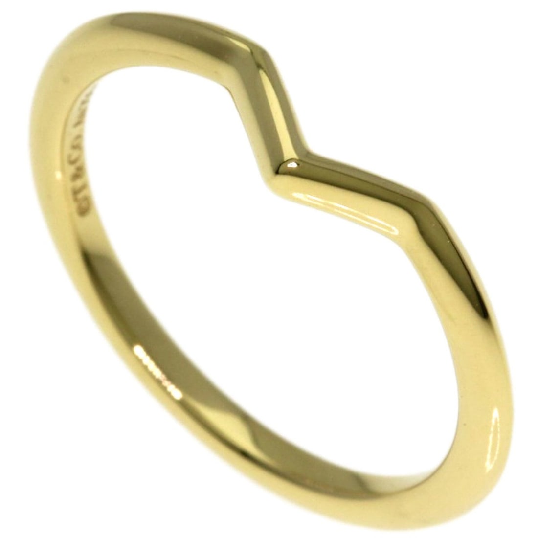 Tiffany & Co. V-Band Ring, 18K Yellow Gold, Women's.: --- Catalog ---Category: SizeJP Size: 6.5US Size: 3.5Category: DesignType: Band ringGender: WomenMaterial: Yellow gold (18K)Category: GeneralBrand: Tiffany--- Item List ---Section: ConditionRanking: R