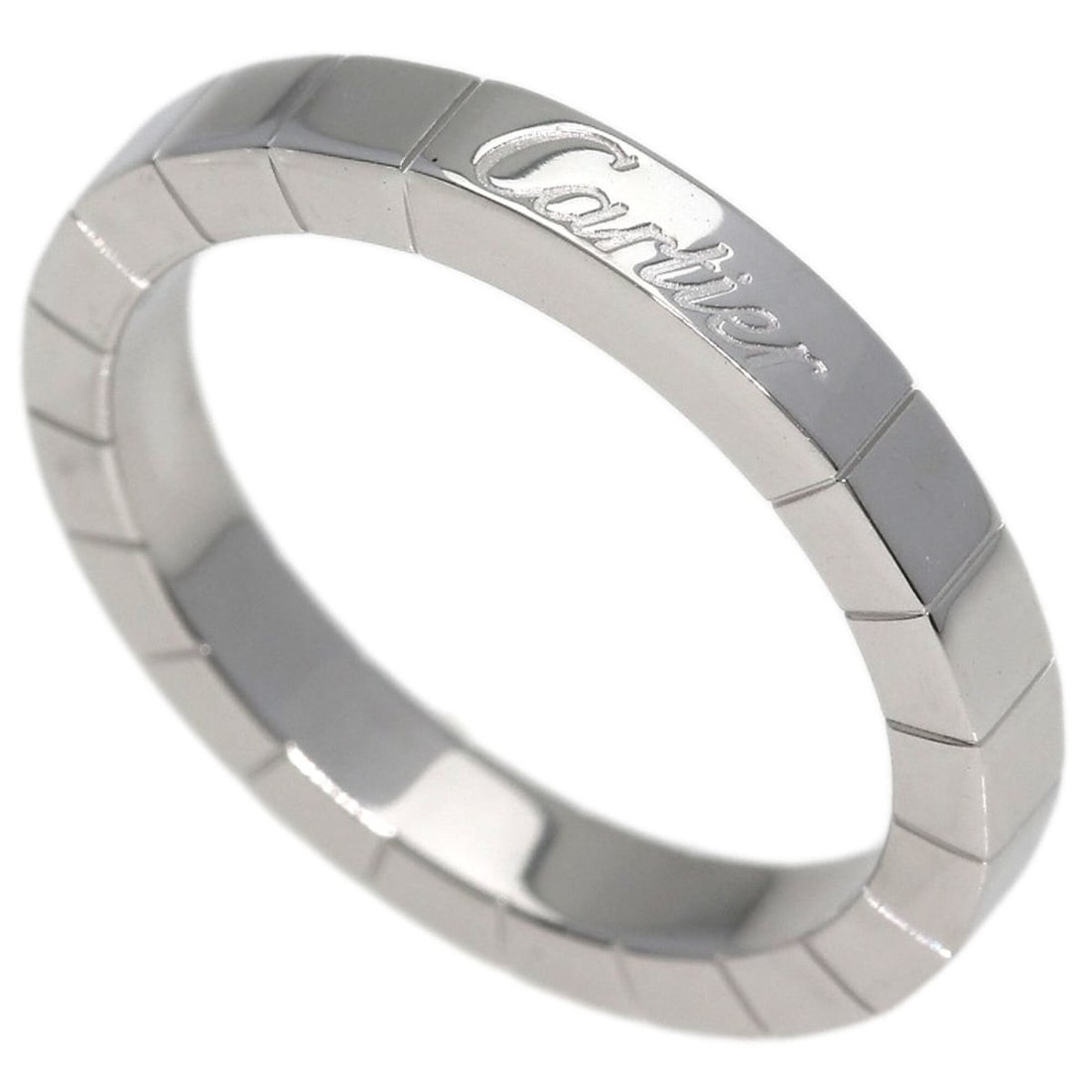 Cartier Lanieres #54 Ring, 18K White Gold, Women's, CARTIER (1 of 7)