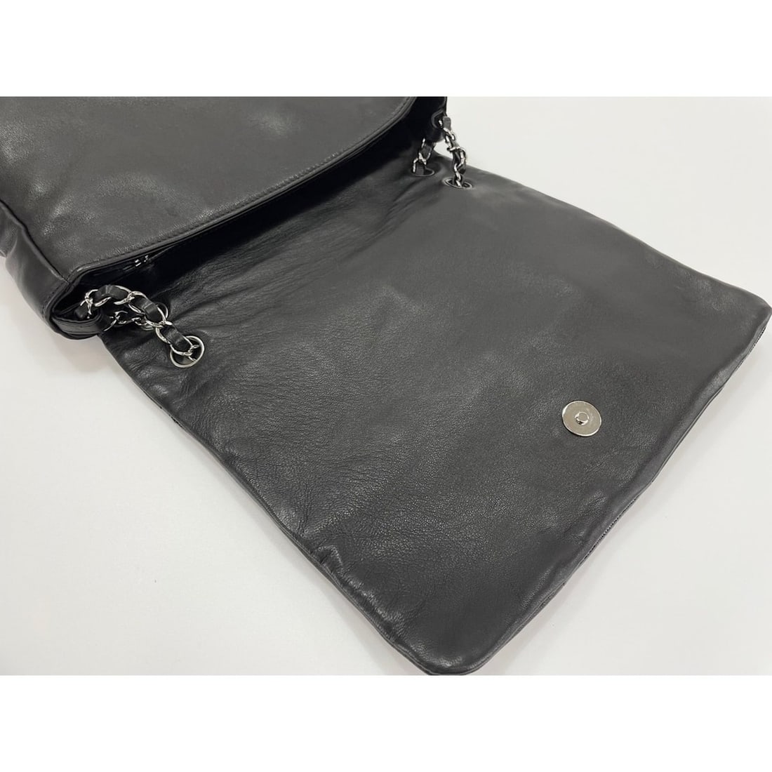 Chanel Lambskin Patchwork Coco Mark Shoulder Bag, Black - 10
