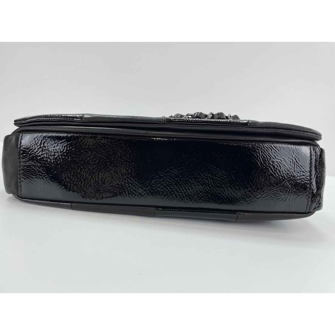 Chanel Lambskin Patchwork Coco Mark Shoulder Bag, Black - 8