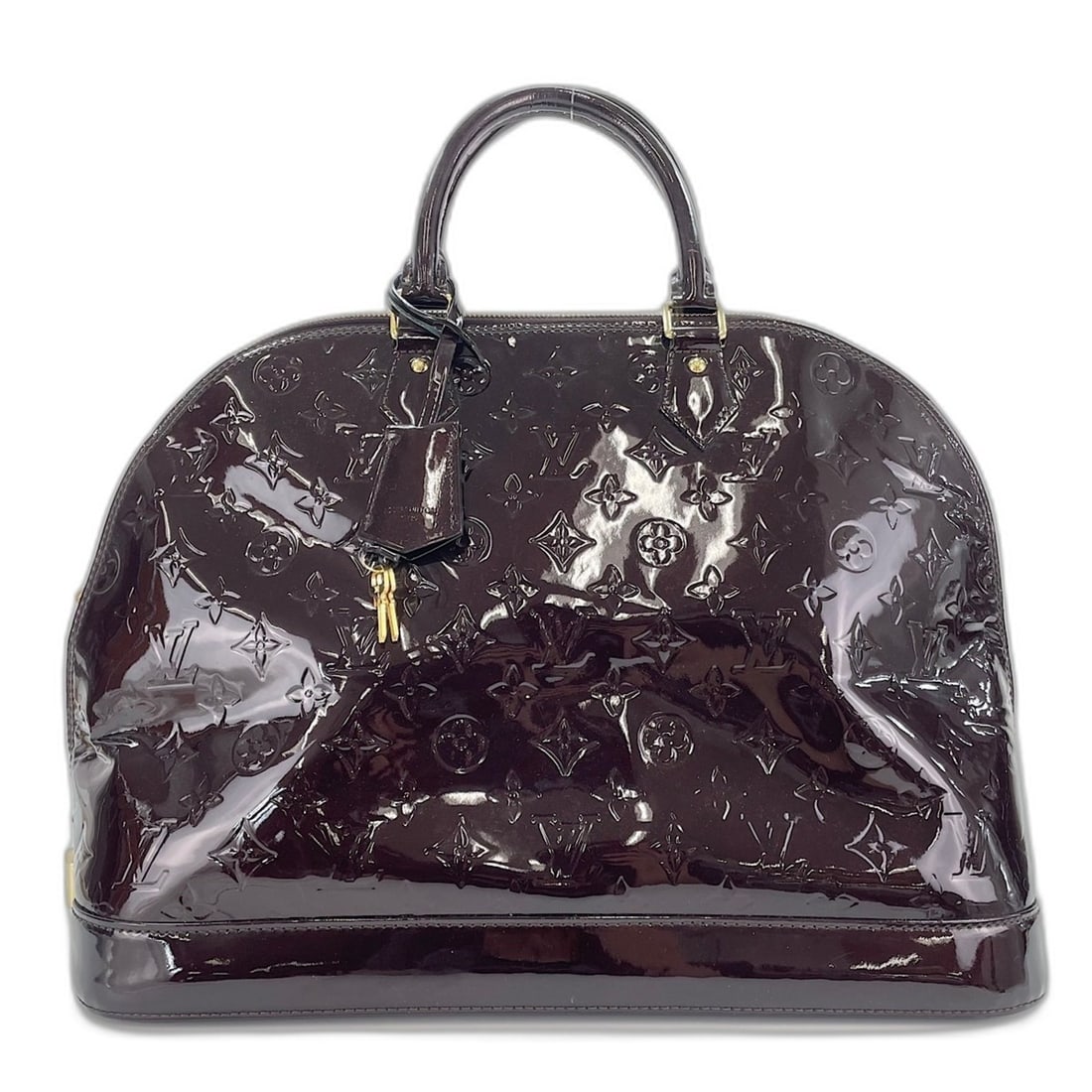 Louis Vuitton Alma GM handbag, purple: --- Catalog ---Category: SizeSize (HxWxD): 28cm x 39cm x 19cm / 11.02'' x 15.35'' x 7.48''Category: DesignType: HandbagColor: PurpleGender: WomenCategory: GeneralBrand: Louis Vuitton--- Item List