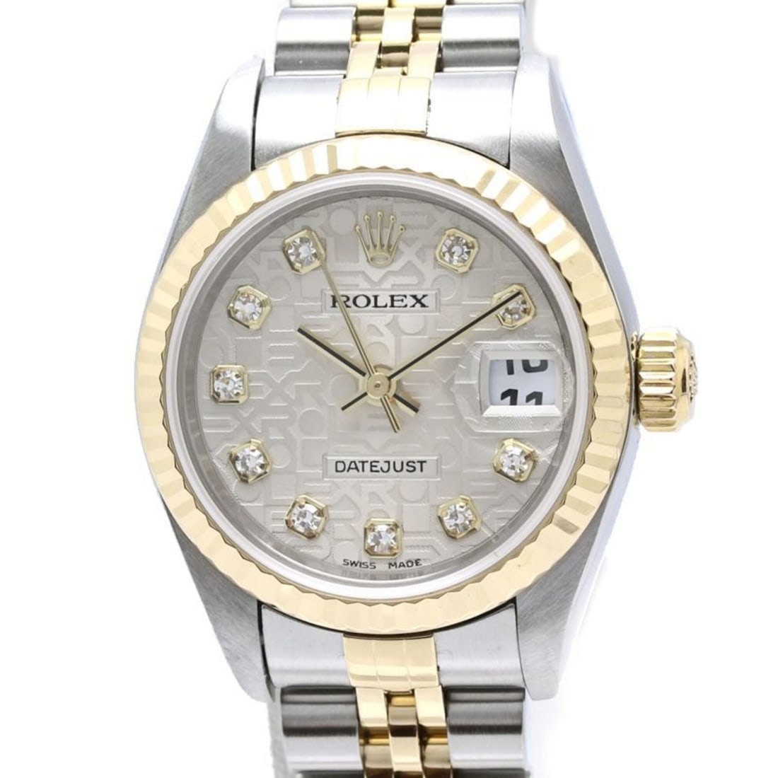 ROLEX Datejust 10P Diamond 79173G Women's Watch 40550 (1 of 11)