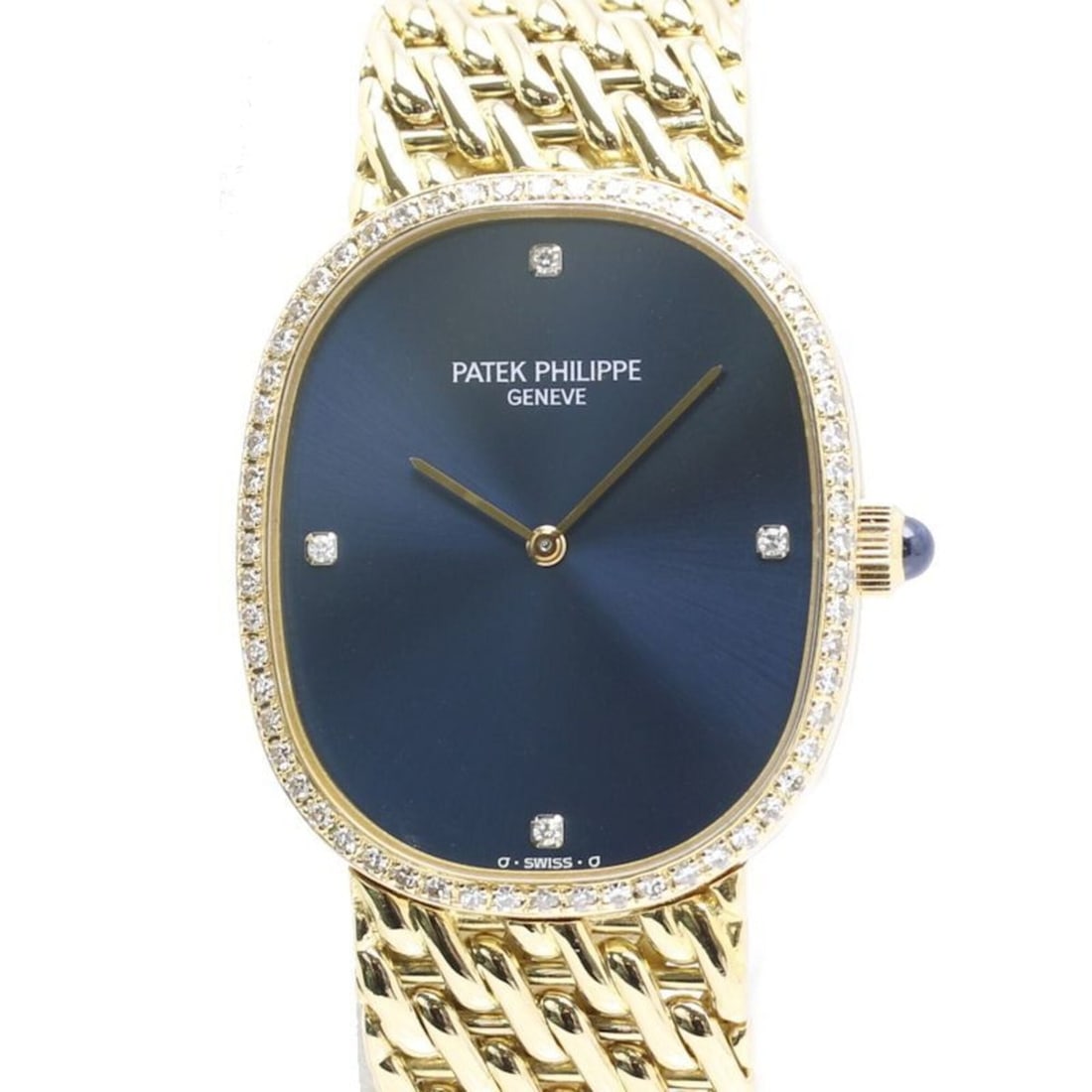 PATEK PHILIPPE Golden Ellipse Diamond 3849 17J Boys' Watch Men's/Women's 18K Yellow Gold 40474 (1 of 11)