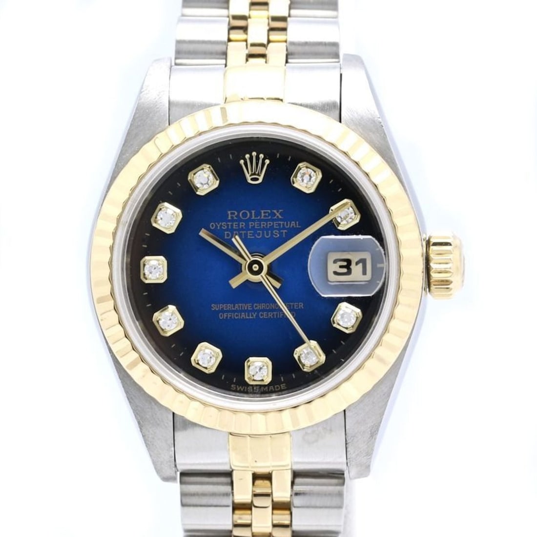 ROLEX Datejust 10P Diamond 79173G Women's Watch 40549 (1 of 12)