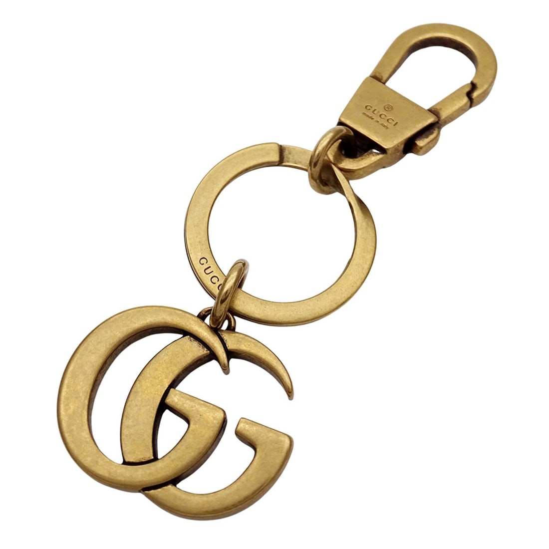 Gucci GUCCI Keychain for Women and Men, Brand GG Marmont, Gold Accessory, Bag Charm, Keyring (1 of 10)