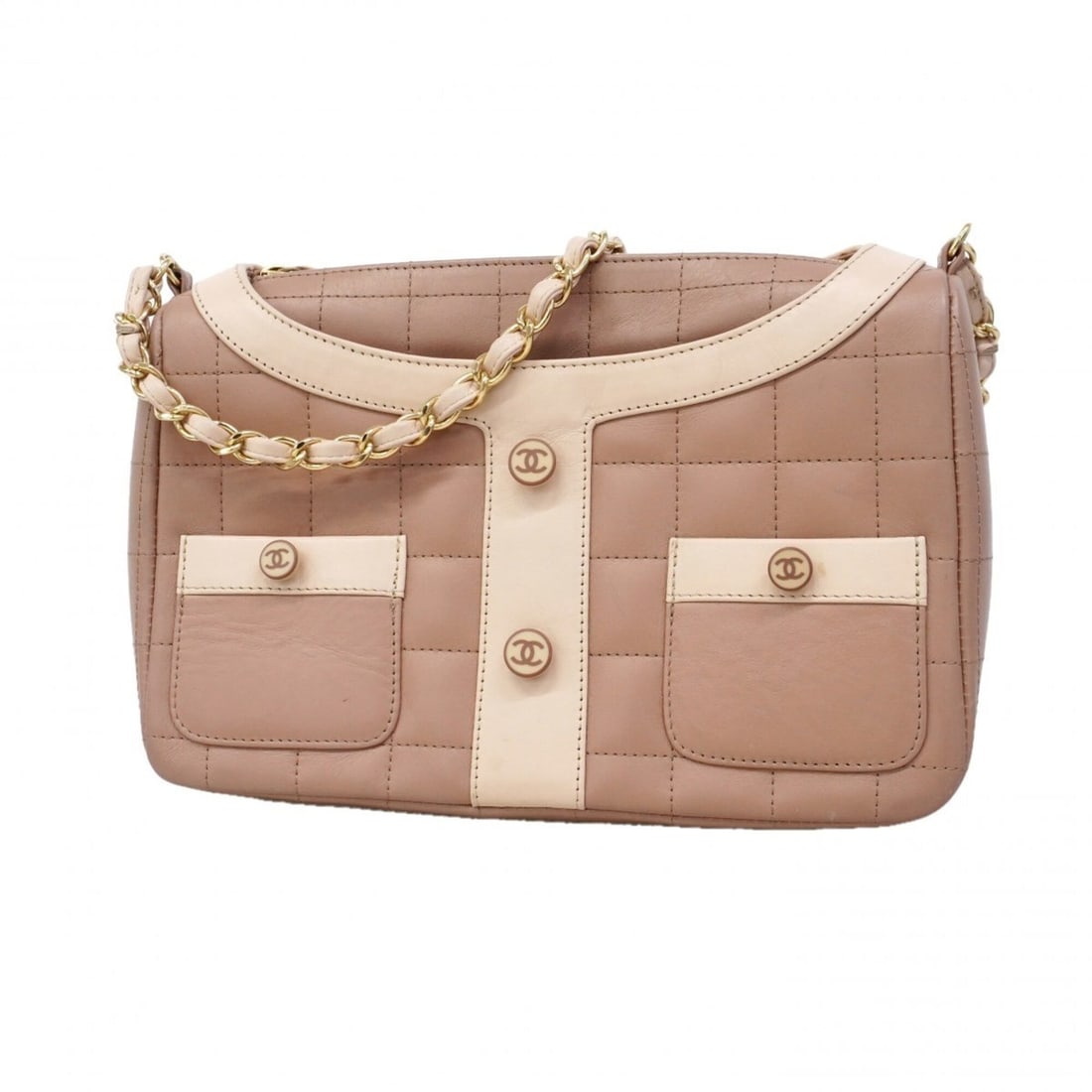 Chanel Shoulder Bag, Chain Shoulder, Girl Lambskin, Pink Beige, Women's, P3285909: --- Catalog ---Category: SizeSize (HxWxD): 16.5cm x 24cm x 7cm / 6.49'' x 9.44'' x 2.75''Category: DesignType: Shoulder bagColor: Pink beigeGender: WomenMaterial: Leather Hardware Color: GoldLeather/F