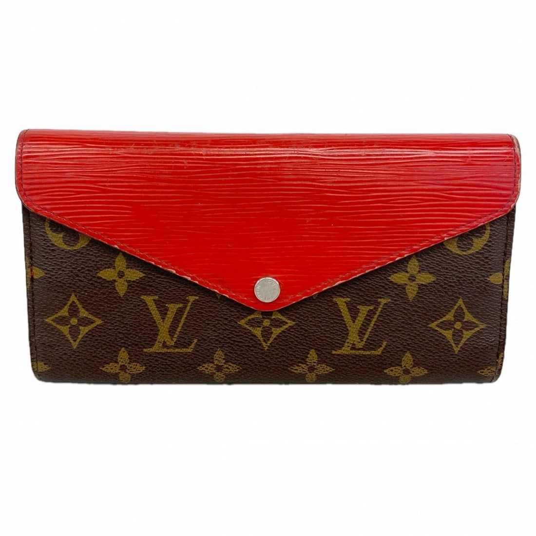 Louis Vuitton Tri-fold Long Wallet, Monogram Epi Leather, Portefeuille Marie-Lou Long, M60727,: --- Catalog ---Category: SizeSize (HxWxD): 11cm x 20cm x 2cm / 4.33'' x 7.87'' x 0.78''Category: DesignType: Long wallet (tri-fold)Color: Brown, CoquelicotsGender: WomenCategory: GeneralMPN: M60727Bra