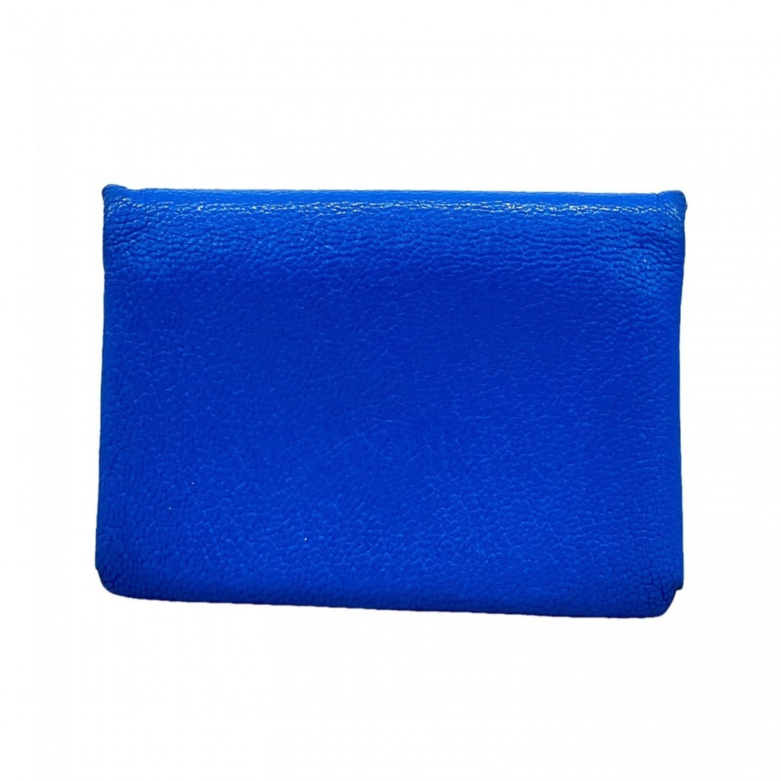 Hermes Calvi Duo Business Card Holder/Card Case, Chevre Mysore, Blue Zellige, B Stamp, Men's/Women's: --- Catalog ---Category: DesignType: Card caseColor: BlueGender: Men,WomenMaterial: Chevre myzore leather Category: GeneralBrand: HermesCategory: Physical PropertiesSize (HxWxD): 7.5cm x 10.5cm x 1.5c