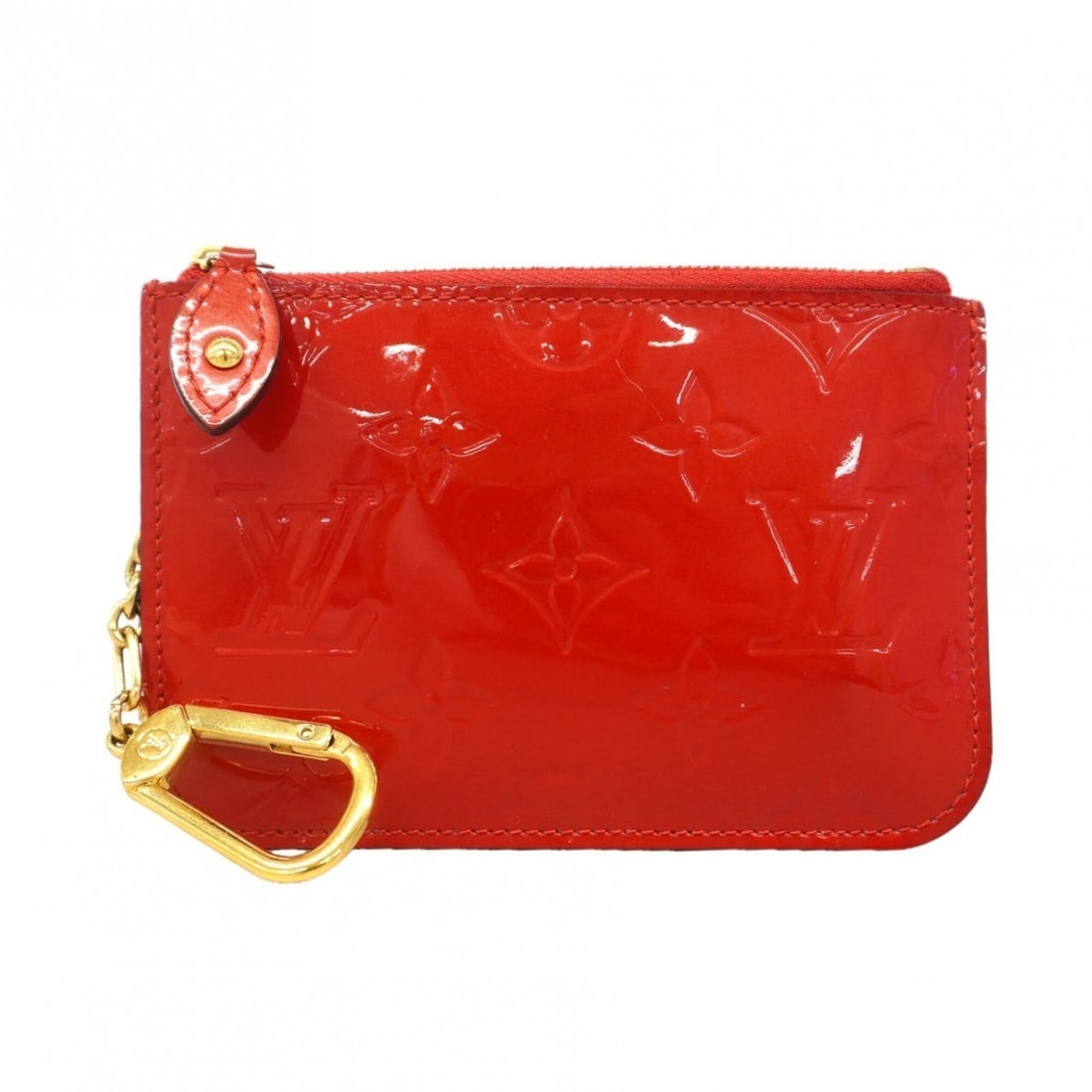 Louis Vuitton Vernis Pochette Clé M90214 Cerise Women's Wallet/Coin Case P3279871: --- Catalog ---Category: SizeSize (HxWxD): 8.5cm x 13cm x 1.5cm / 3.34'' x 5.11'' x 0.59''Category: DesignType: Coin purse/coin caseColor: CeriseGender: WomenCategory: GeneralMPN: M90214Brand: Louis V