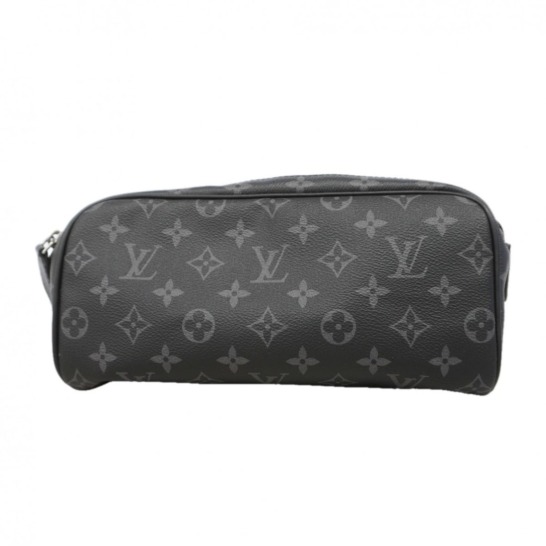 Louis Vuitton Monogram Eclipse Dopp Kit Handbag M46354 Black Men's: --- Catalog ---Category: SizeSize (HxWxD): 14cm x 27cm x 15.5cm / 5.51'' x 10.62'' x 6.1''Category: DesignType: HandbagColor: BlackGender: MenCategory: GeneralMPN: M46354Brand: Louis Vuitton--- Item L