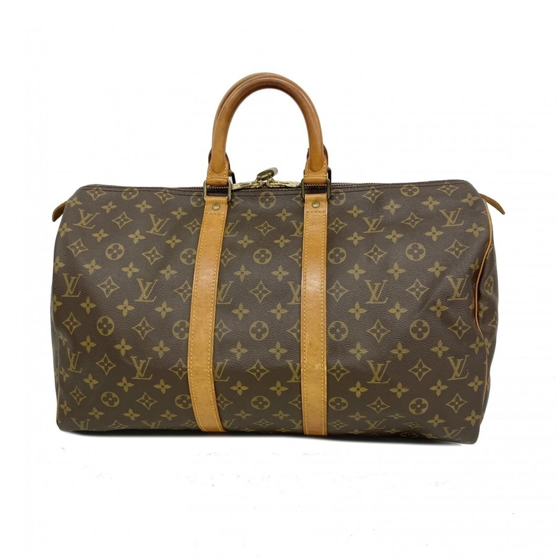 Louis Vuitton Bags - Boston Monogram Keepall 45 M41428 Brown Men's & Women's: --- Catalog ---Category: SizeSize (HxWxD): 26cm x 45cm x 20cm / 10.23'' x 17.71'' x 7.87''Category: DesignType: Boston bagColor: BrownGender: Men,WomenCategory: GeneralMPN: M41428Brand: Louis Vuitton-