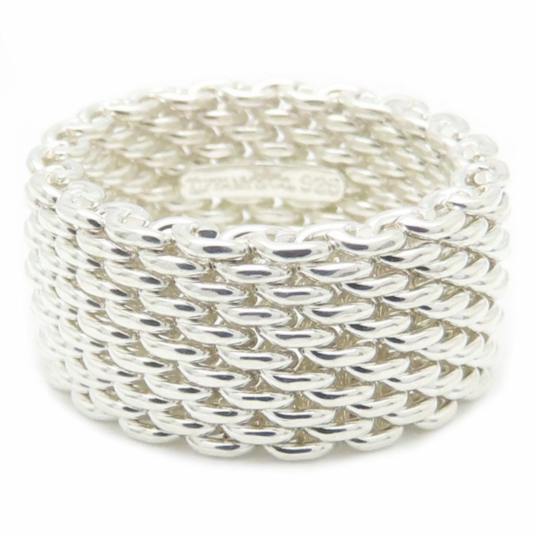 TIFFANY&Co. Somerset Ring, Sterling Silver (SV925), Women's, Item Number 295801 (1 of 5)