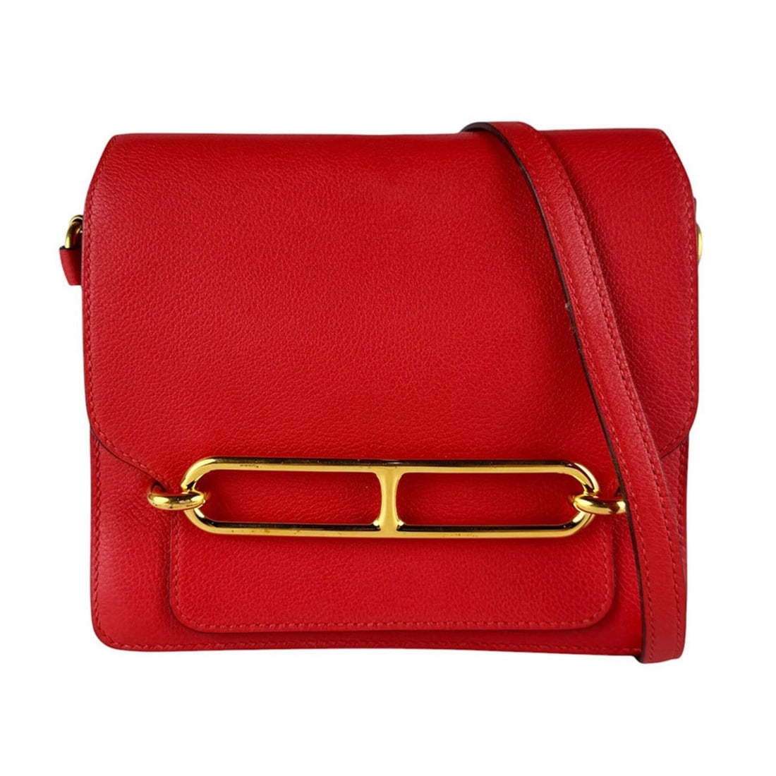 Hermes HERMES Shoulder Bag Loulis Laurie Mini Evercolor Red Gold Women's z10544: --- Catalog ---Category: SizeSize (HxWxD): 15cm x 18cm x 4cm / 5.9'' x 7.08'' x 1.57''Category: DesignType: Shoulder bagColor: Red colorGender: WomenMaterial: Evercalf leather Category: GeneralBrand: 