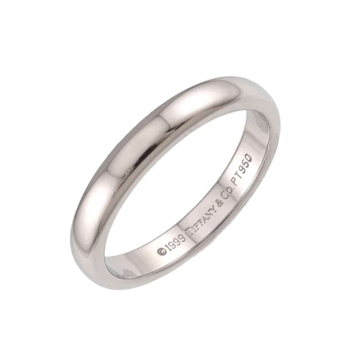 Tiffany & Co. Forever Ring, 3mm wide, Platinum.: --- Catalog ---Category: SizeJP Size: 10US Size: 5.5Category: DesignType: Band ringGender: WomenMaterial: Platinum 950Category: GeneralBrand: Tiffany--- Item List ---Section: ConditionRanking: Rank SA