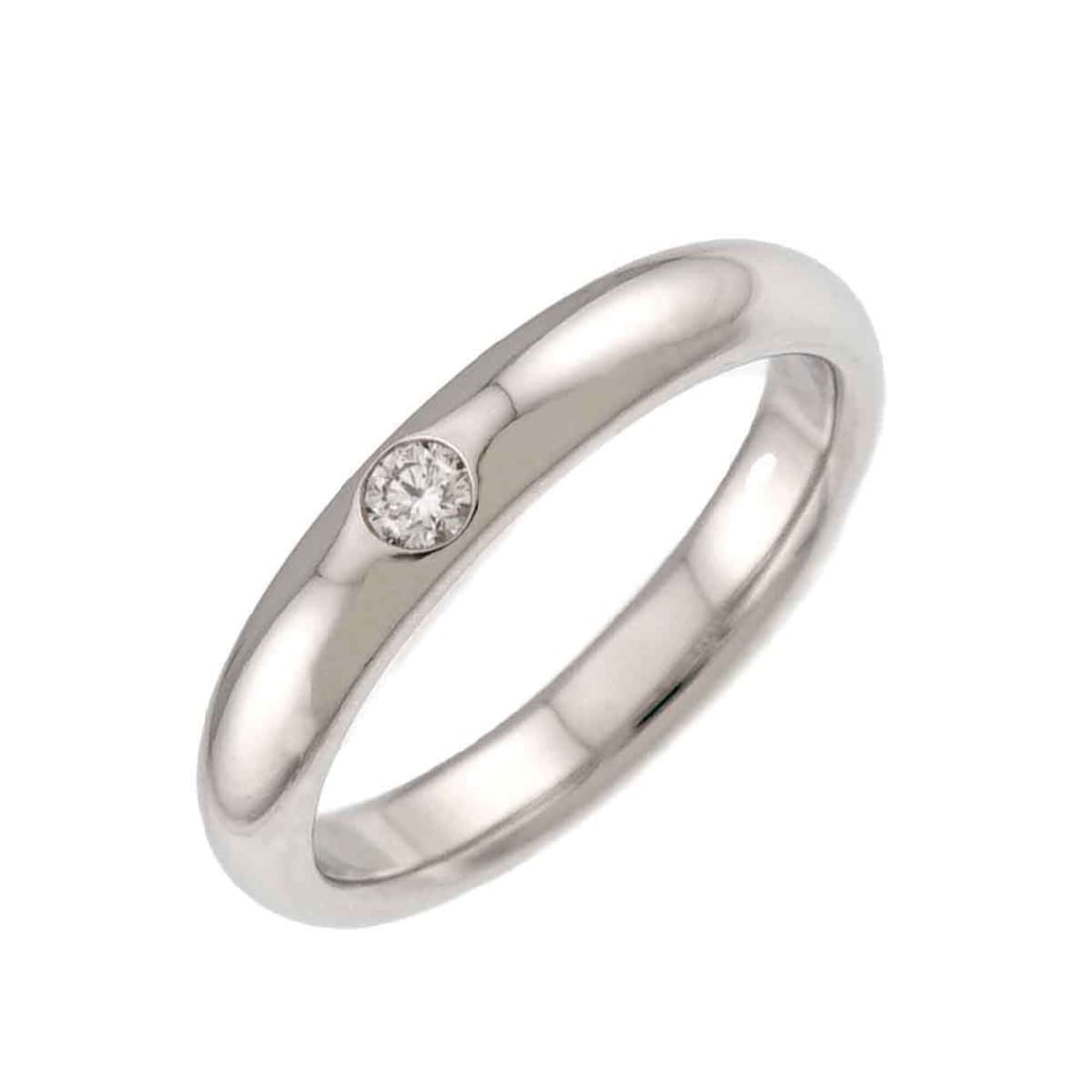 Harry Winston Round Diamond Ring, Platinum (Pt): --- Catalog ---Category: SizeJP Size: 6.5US Size: 3.5Category: DesignType: Band ringGender: WomenMaterial: Platinum 950Category: GeneralBrand: Harry Winston--- Item List ---Section: ConditionRanking: 