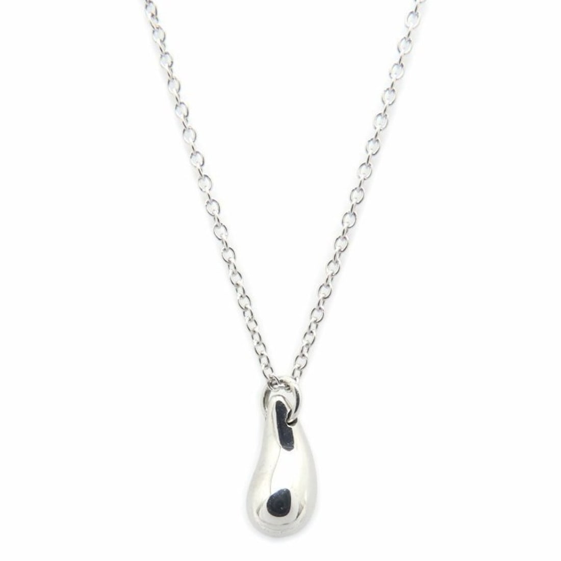 TIFFANY&Co. Teardrop Necklace, Elsa Peretti, Pt950 Platinum, Women's, 295768: --- Catalog ---Category: SizeWeight: 3g / 0.1oz.Pendant Size: 9.9mm x 4.8mm / 0.38'' x 0.18''Neck Circumference: 40.5 cm / 15.94''Category: DesignGender: WomenMaterial: Platinum 950Necklace Type: Neck