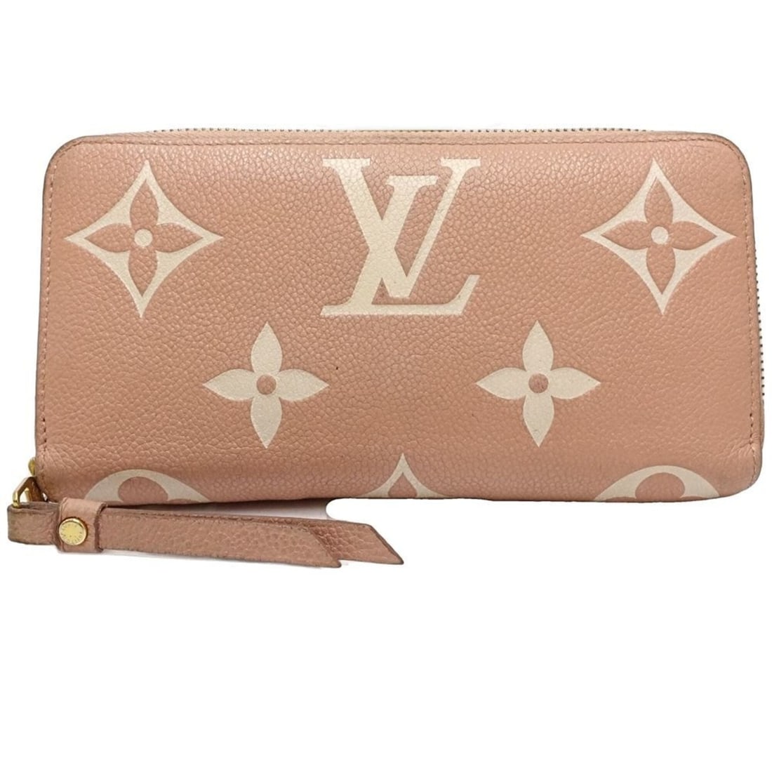LOUIS VUITTON Monogram Empreinte Long Wallet M81645 Zippy Rose Trianon Beige Women's 182097: --- Catalog ---Category: SizeSize (HxWxD): 10.5cm x 19.5cm x 2.5cm / 4.13'' x 7.67'' x 0.98''Category: DesignType: Long wallet (bi-fold)Color: BeigeGender: WomenMaterial: Leather Category: GeneralLine