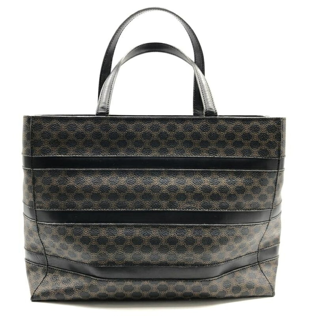 CELINE tote bag, Macadam pattern, Celine brown - 2