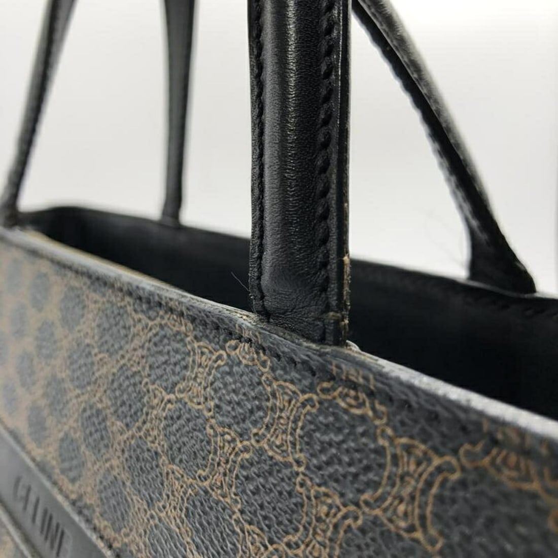 CELINE tote bag, Macadam pattern, Celine brown - 3