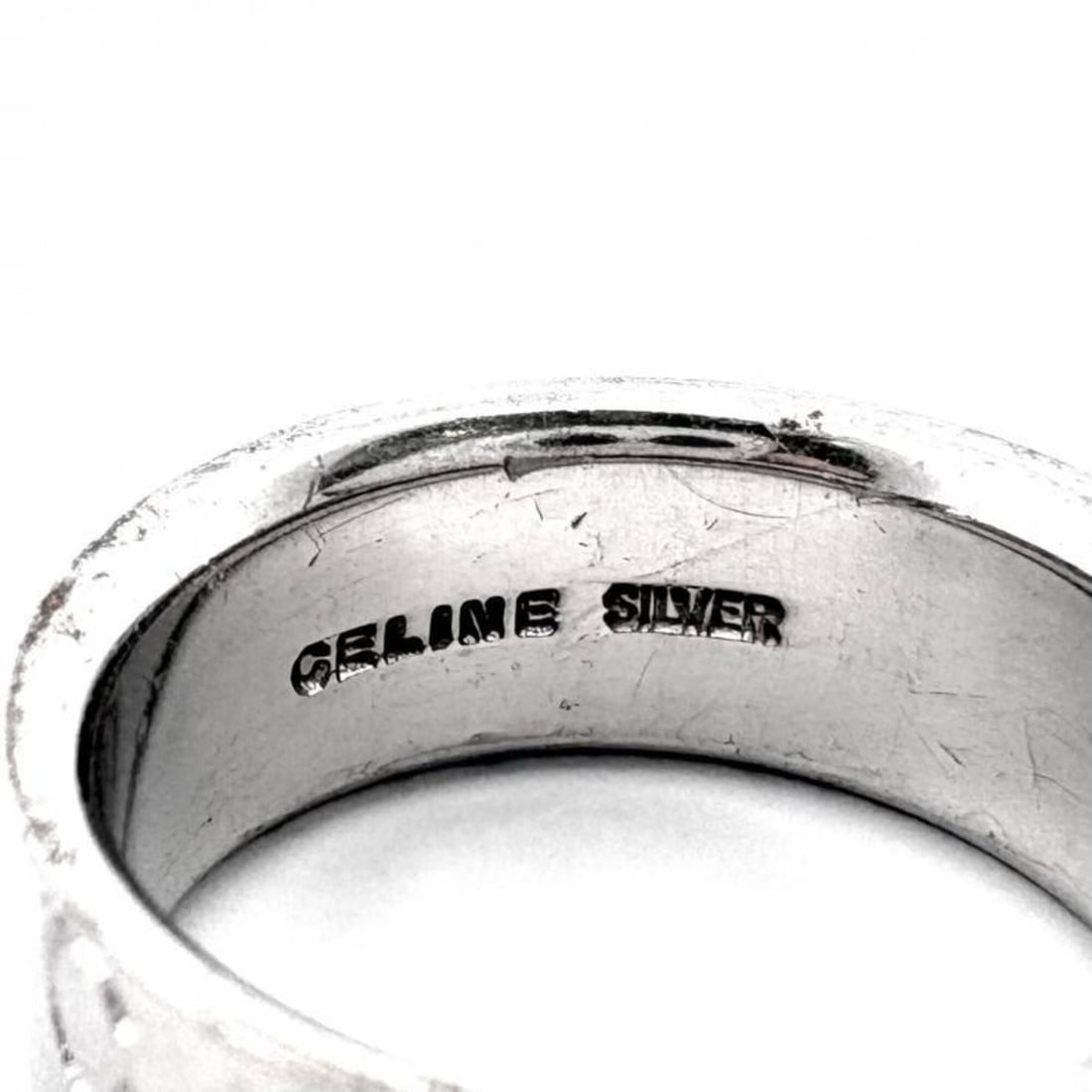 Celine Macadam Silver Ring - 4