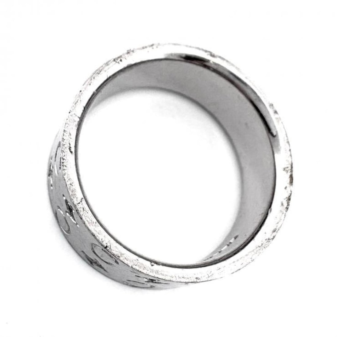 Celine Macadam Silver Ring - 5