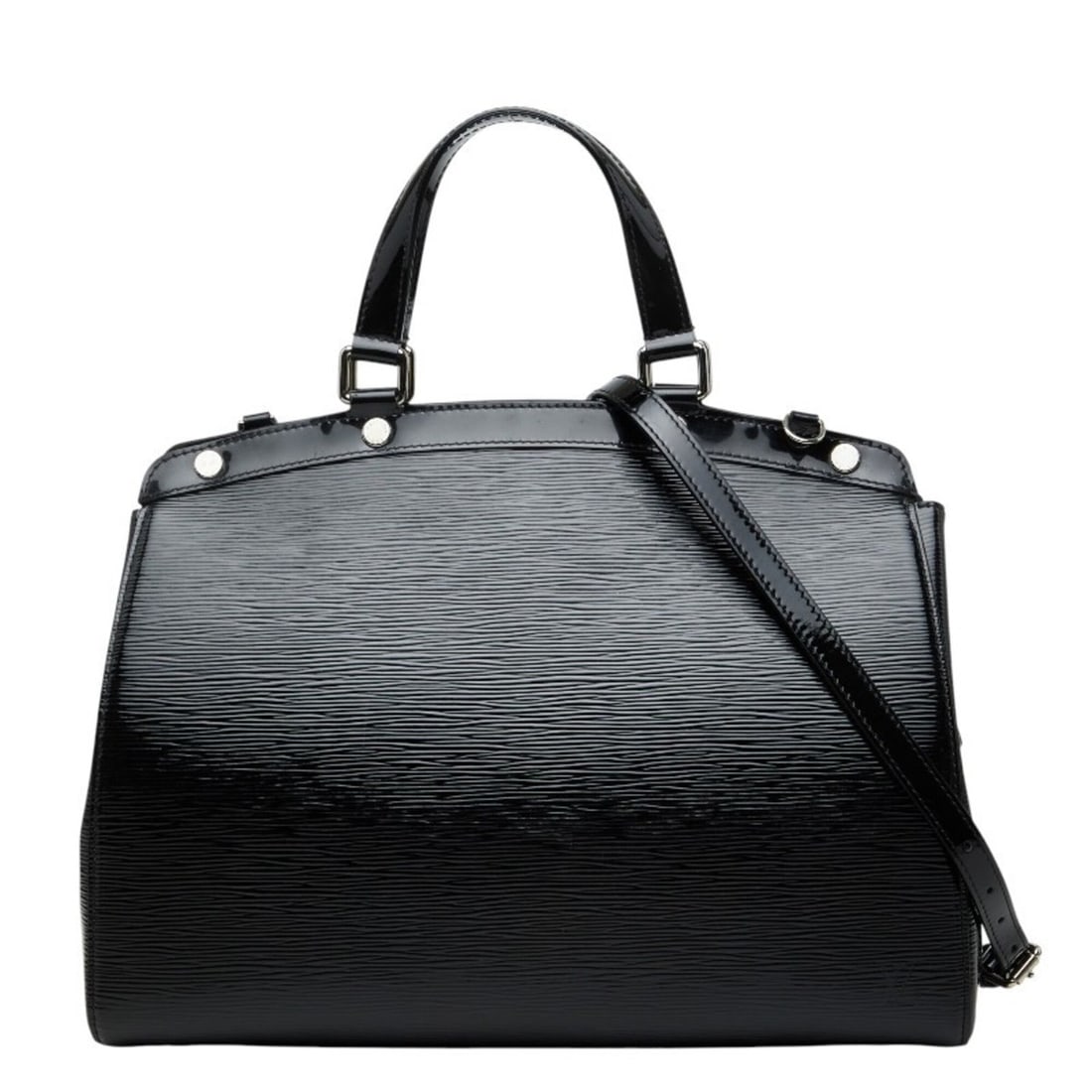 Louis Vuitton Epi Electric Blair GM Handbag Shoulder Bag 2WAY M40332 Noir Black Enamel Women's LOUIS (1 of 10)