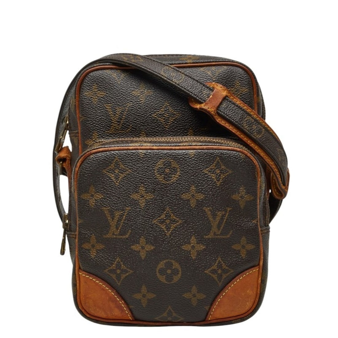 Louis Vuitton Monogram Amazon Crossbody Shoulder Bag M45236 Brown Leather Women's LOUIS VUITTON: --- Catalog ---Category: SizeSize (HxWxD): 21cm x 15cm x 8cm / 8.26'' x 5.9'' x 3.14''Category: DesignType: Shoulder bagColor: BrownGender: WomenMaterial: PVC , Leather Category: GeneralMPN: