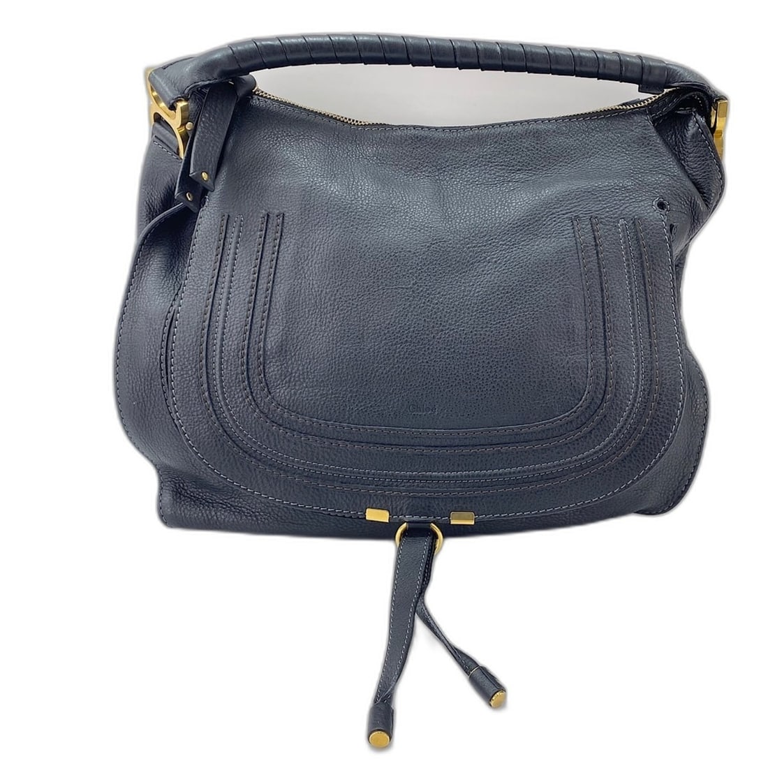 Chloé Chloe Marcie Shoulder Bag, Leather, Black (1 of 13)