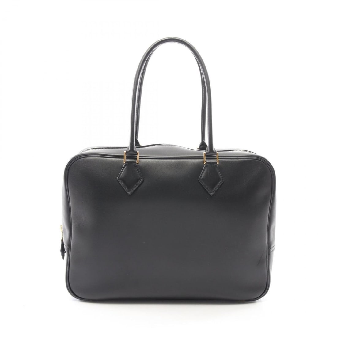 Hermes Plume 32 Handbag, Leather, Women's, Black: --- Catalog ---Category: SizeSize (HxWxD): 23cm x 32cm x 11cm / 9.05'' x 12.59'' x 4.33''Category: DesignType: HandbagColor: BlackGender: WomenMaterial: Leather Category: GeneralBrand: Hermes--- Item 