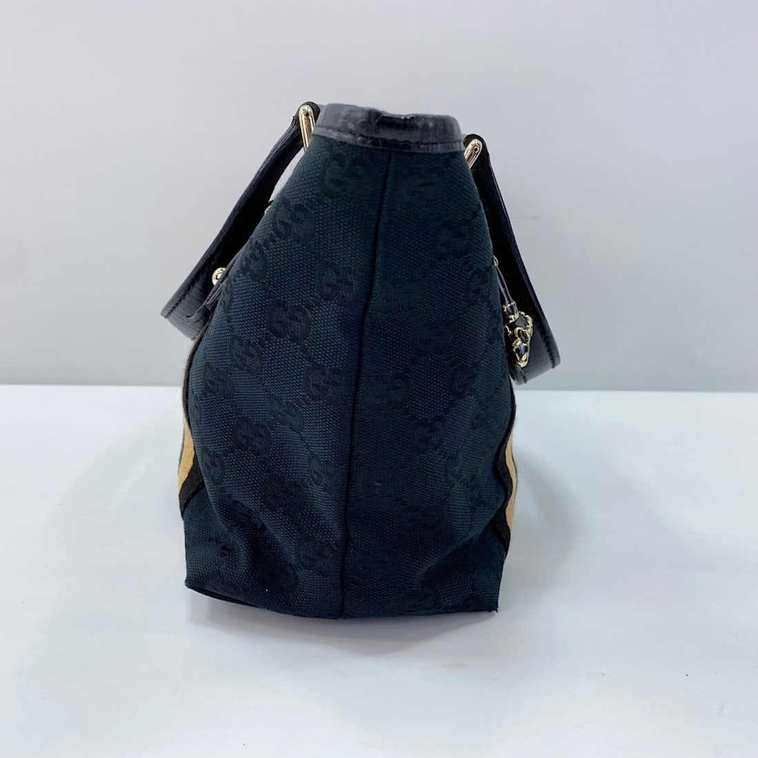 Gucci handbag, black - 6