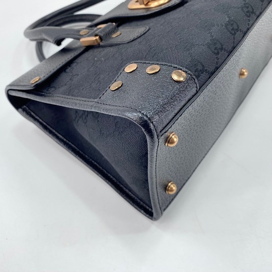 Gucci handbag, black - 8