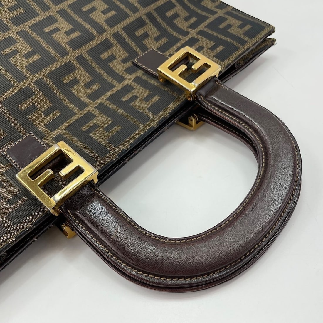 Fendi handbag, brown - 10