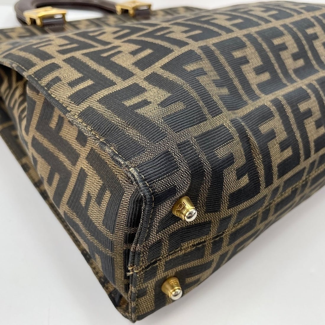 Fendi handbag, brown - 9