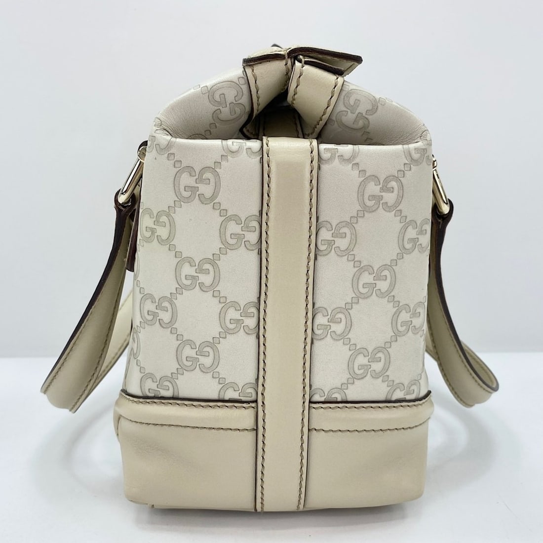 Gucci handbag, white - 6