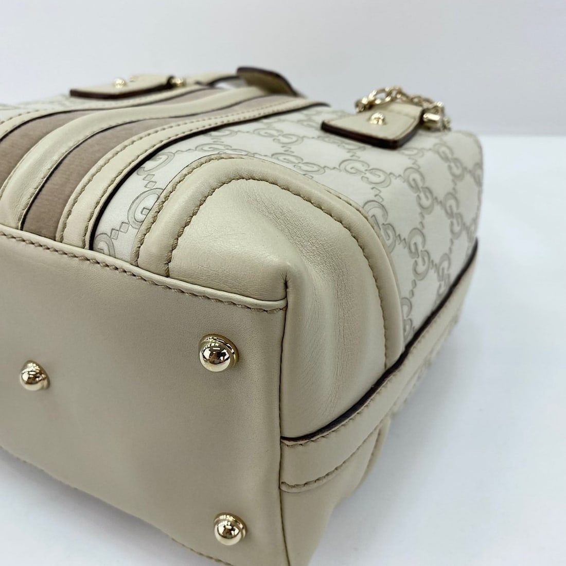 Gucci handbag, white - 8