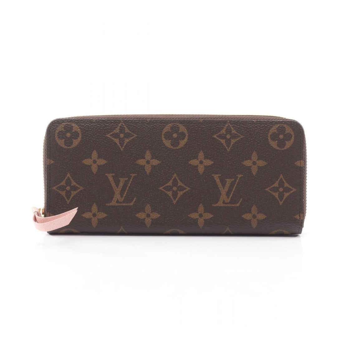 Louis Vuitton Portefeuille Clemence Monogram Rose Ballerine Round Long Wallet, Leather, Women's,: --- Catalog ---Category: SizeSize (HxWxD): 8.5cm x 19.5cm x 2cm / 3.34'' x 7.67'' x 0.78''Category: DesignType: Long wallet (bi-fold)Color: Brown, PinkGender: WomenMaterial: Leather , PVC Category: